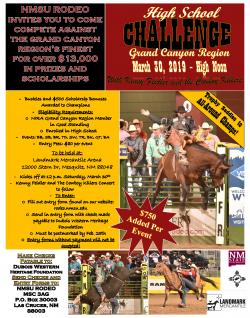 NMSU Challenge Rodeo Contestant Information